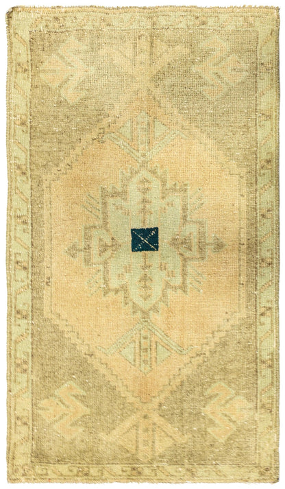 Vintage Yastik Handwoven Tribal Rug