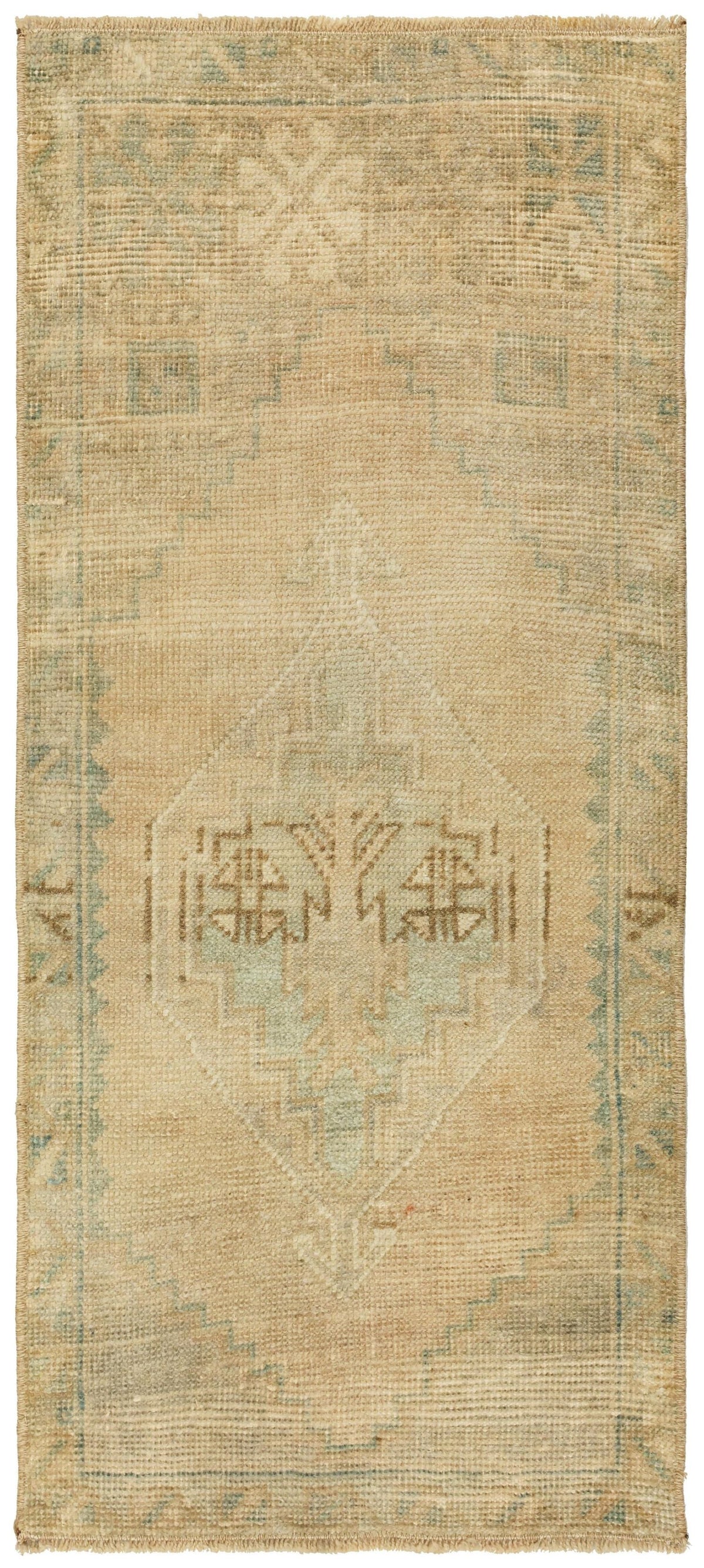 Vintage Yastik Handwoven Tribal Rug