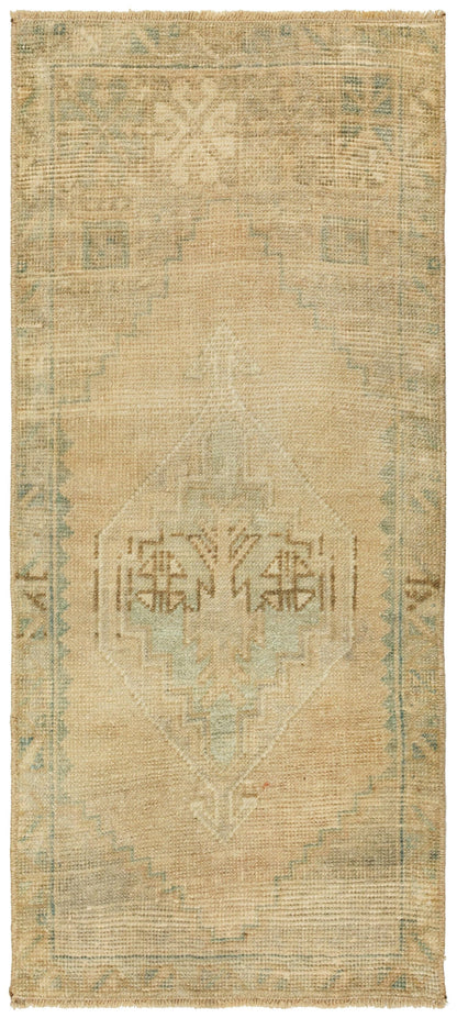 Vintage Yastik Handwoven Tribal Rug