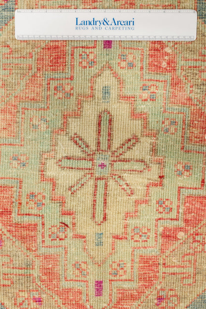 Vintage Yastik Handwoven Tribal Rug, J79257