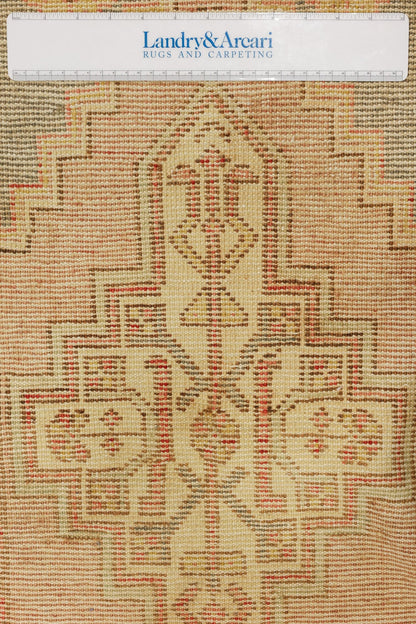 Vintage Yastik Handwoven Tribal Rug, J79261