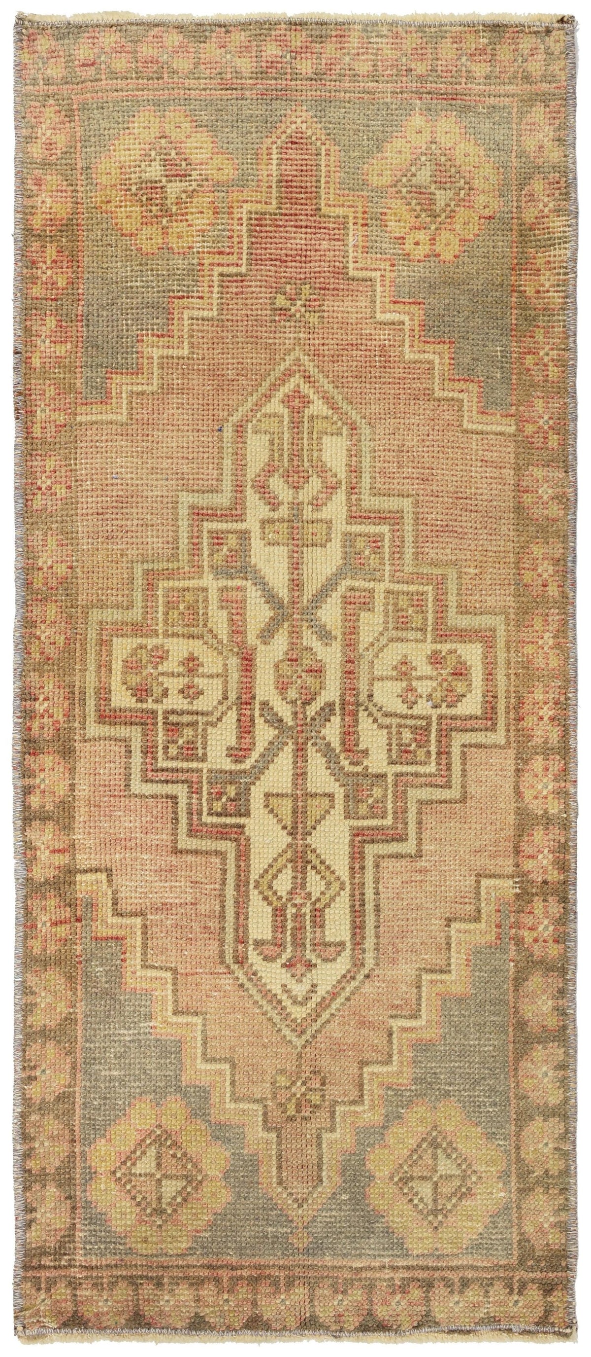 Vintage Yastik Handwoven Tribal Rug