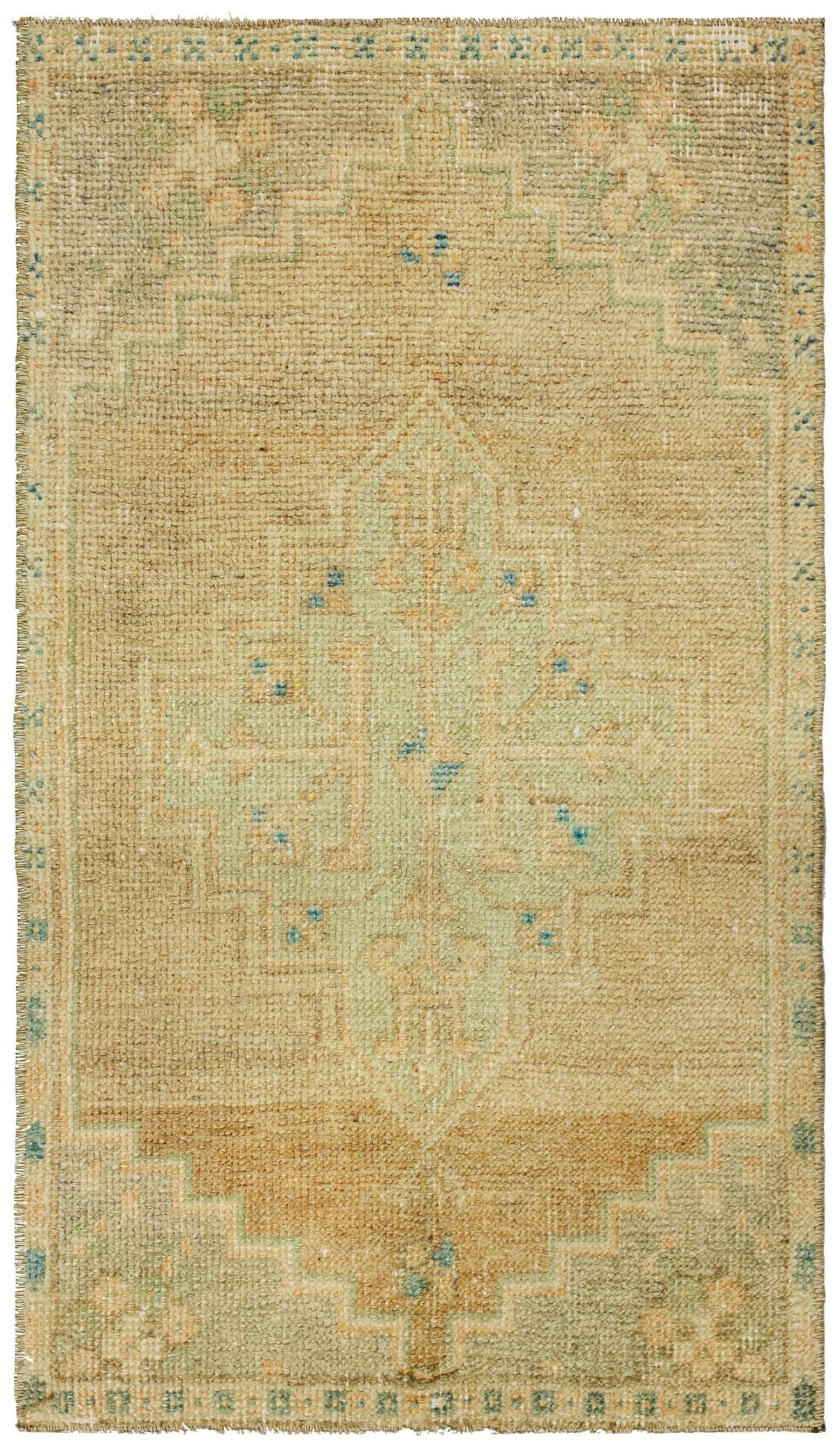 Vintage Yastik Handwoven Tribal Rug