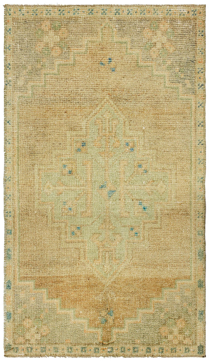 Vintage Yastik Handwoven Tribal Rug