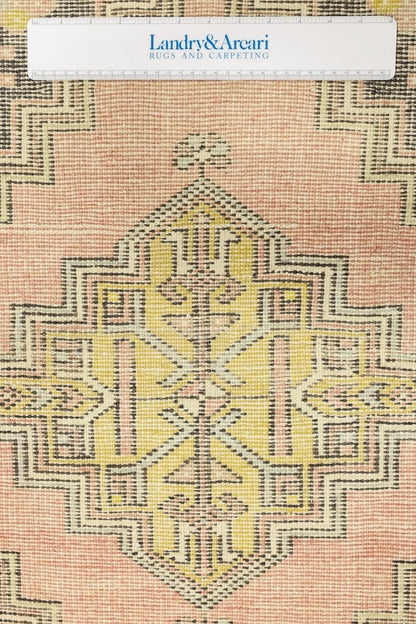 Vintage Yastik Handwoven Tribal Rug, J79268