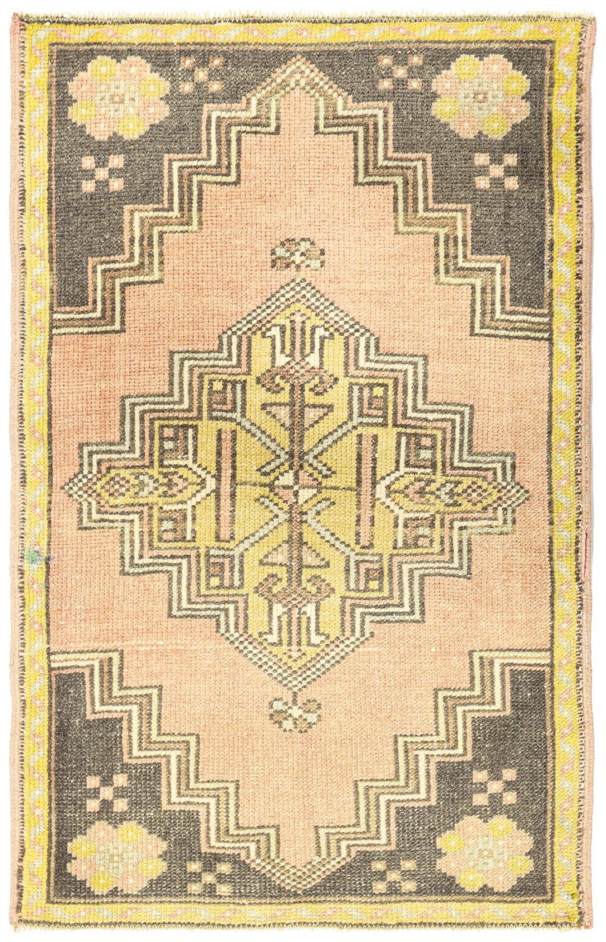 Vintage Yastik Handwoven Tribal Rug