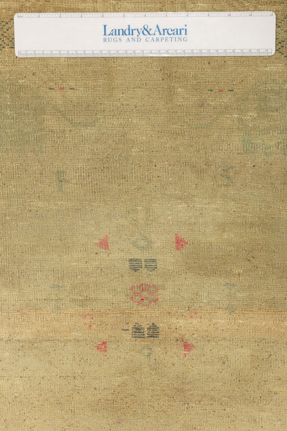 Vintage Yastik Handwoven Tribal Rug, J79271