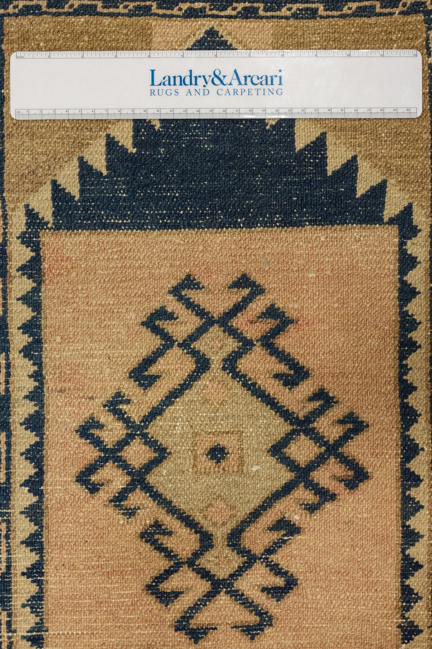 Vintage Yastik Handwoven Tribal Rug, J79284