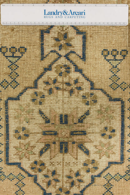 Vintage Yastik Handwoven Tribal Rug, J79289