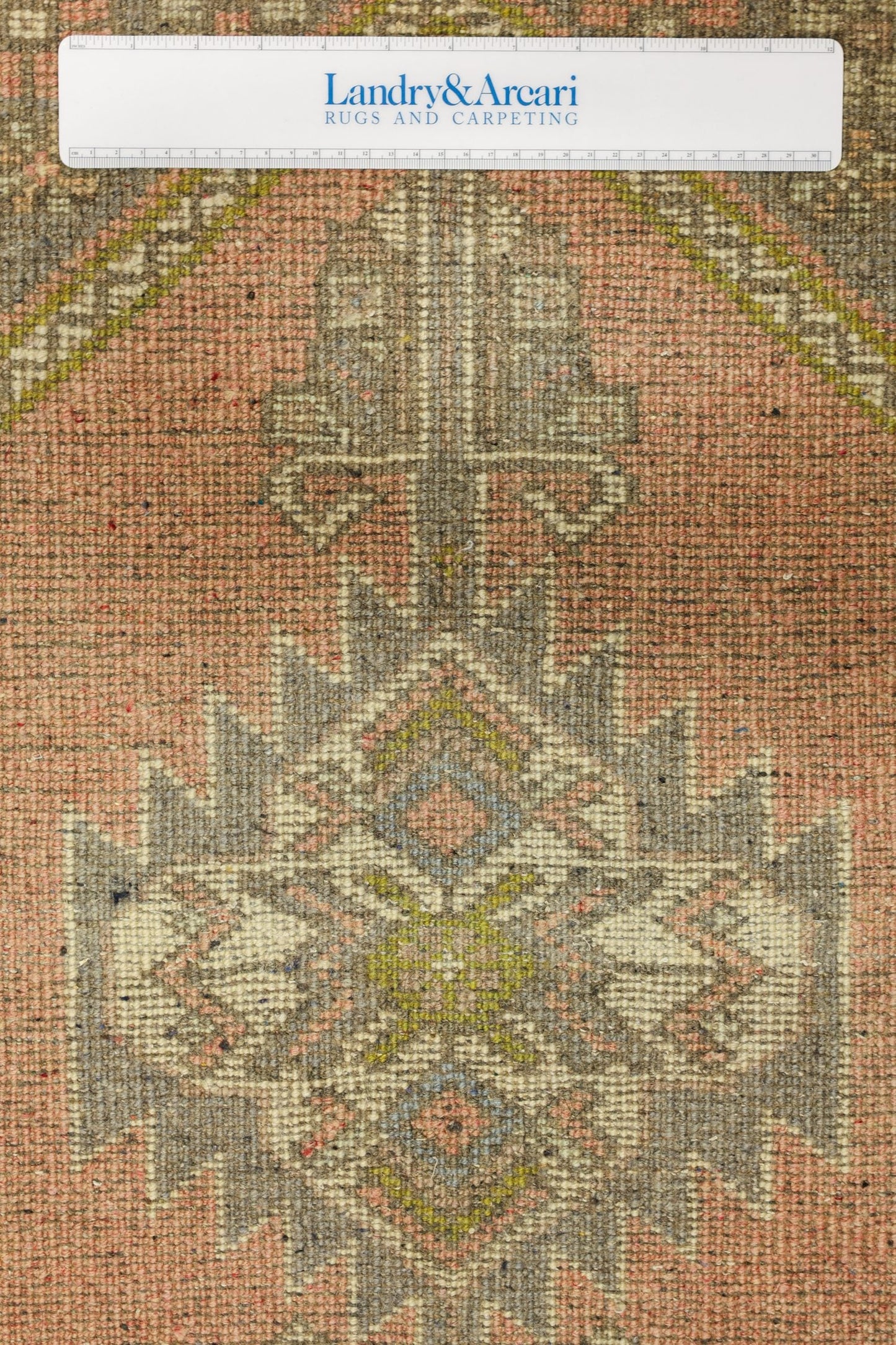 Vintage Yastik Handwoven Tribal Rug, J79293