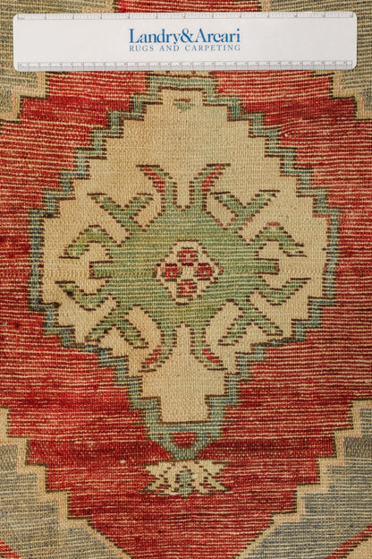 Vintage Yastik Handwoven Tribal Rug, J79297