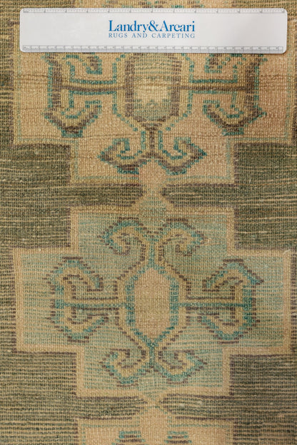 Vintage Yastik Handwoven Tribal Rug, J79312