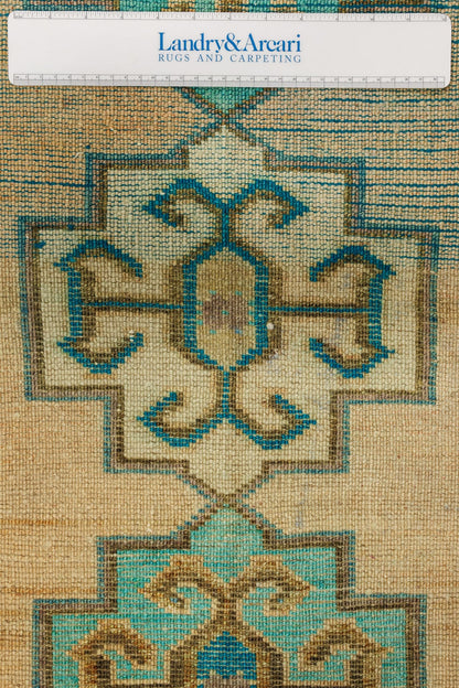 Vintage Yastik Handwoven Tribal Rug, J79333