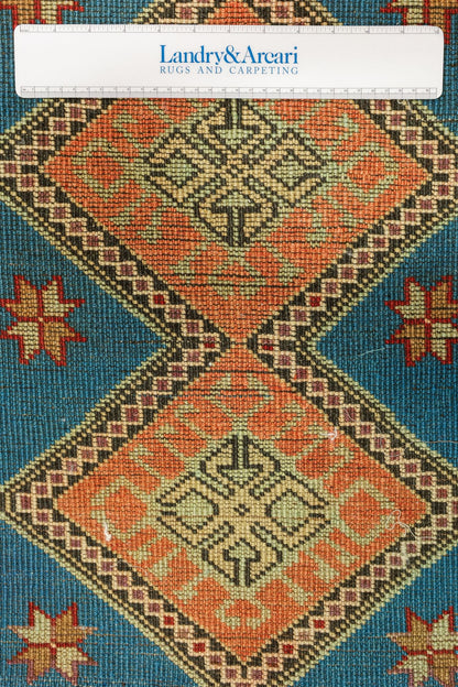 Vintage Yastik Handwoven Tribal Rug, J79338