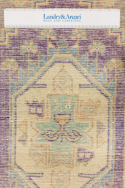 Vintage Yastik Handwoven Tribal Rug, J79372