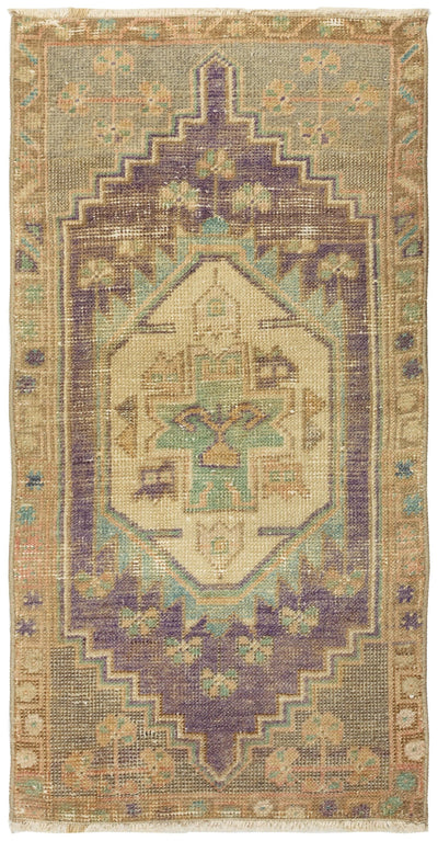 Vintage Yastik Handwoven Tribal Rug