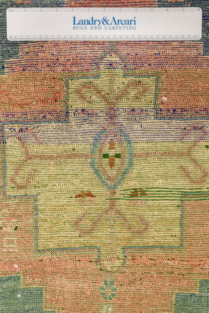 Vintage Yastik Handwoven Tribal Rug, J79373