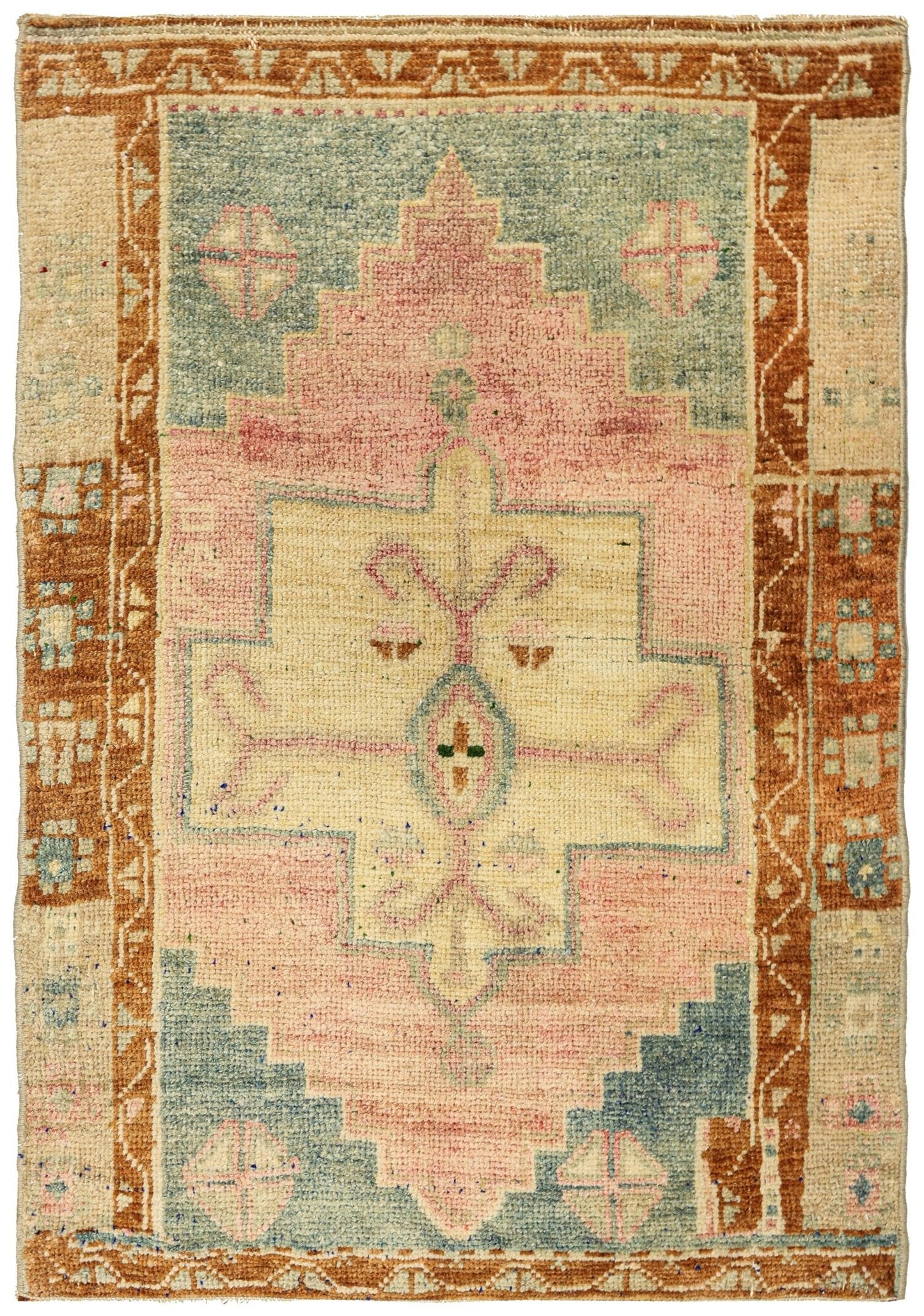 Vintage Yastik Handwoven Tribal Rug