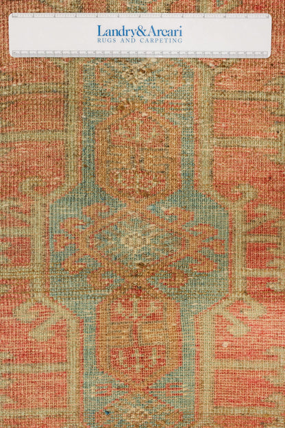 Vintage Yastik Handwoven Tribal Rug, J79376