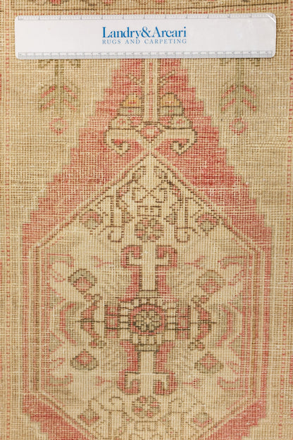 Vintage Yastik Handwoven Tribal Rug, J81125