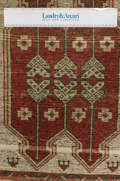 Vintage Yastik Handwoven Tribal Rug, J81127