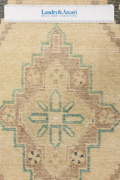 Vintage Yastik Handwoven Tribal Rug, J81128