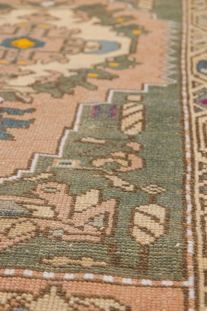 Vintage Yastik Handwoven Tribal Rug, J87245