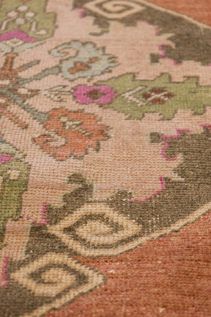 Vintage Yastik Handwoven Tribal Rug, J87257
