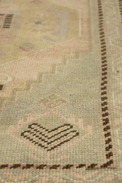 Vintage Yastik Handwoven Tribal Rug, J87260