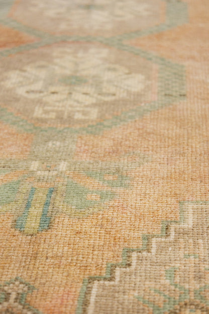 Vintage Yastik Handwoven Tribal Rug, J87262