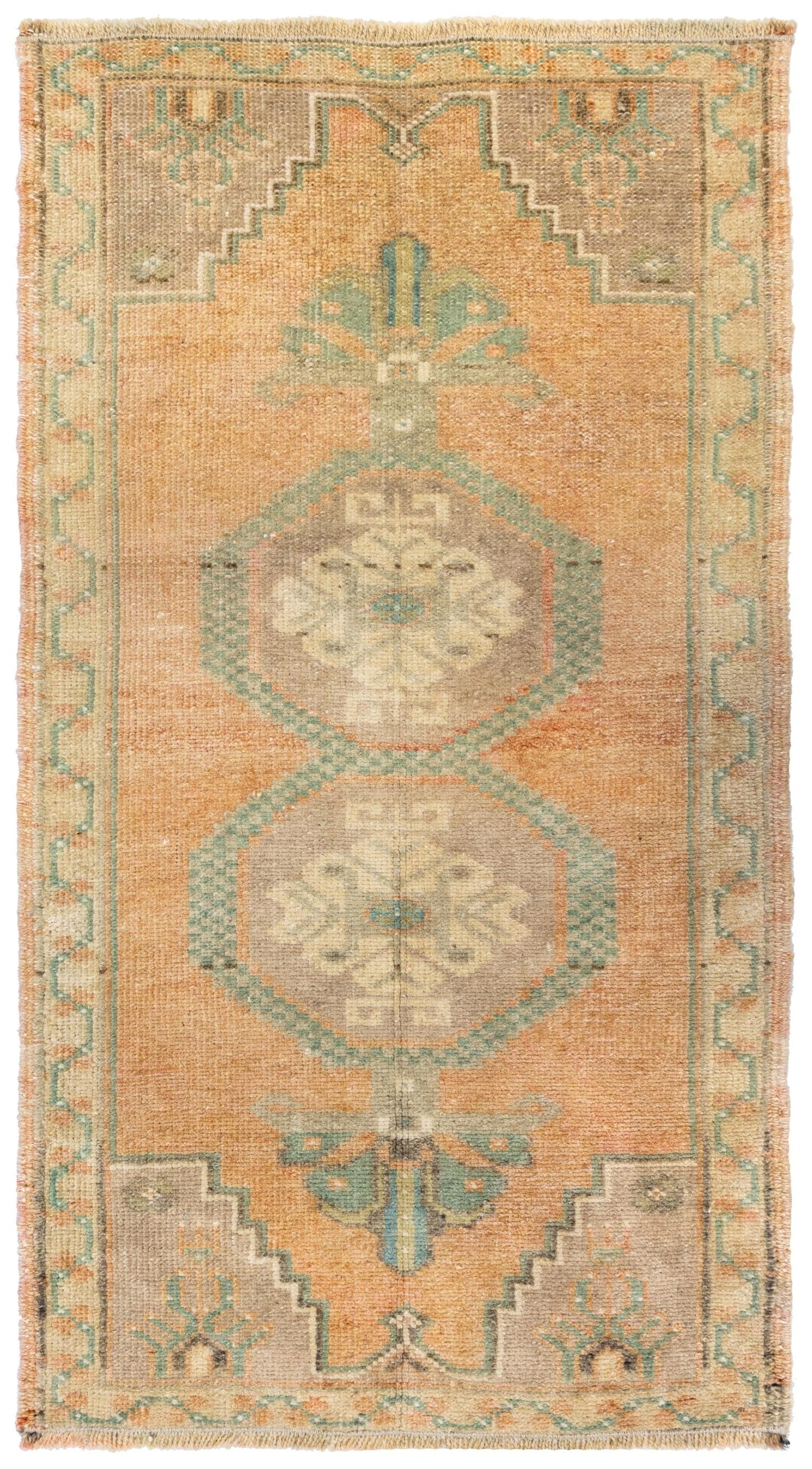 Vintage Yastik Handwoven Tribal Rug