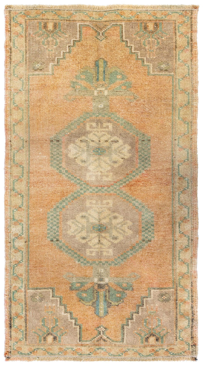 Vintage Yastik Handwoven Tribal Rug