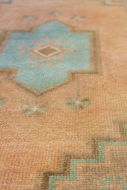 Vintage Yastik Handwoven Tribal Rug, J87263