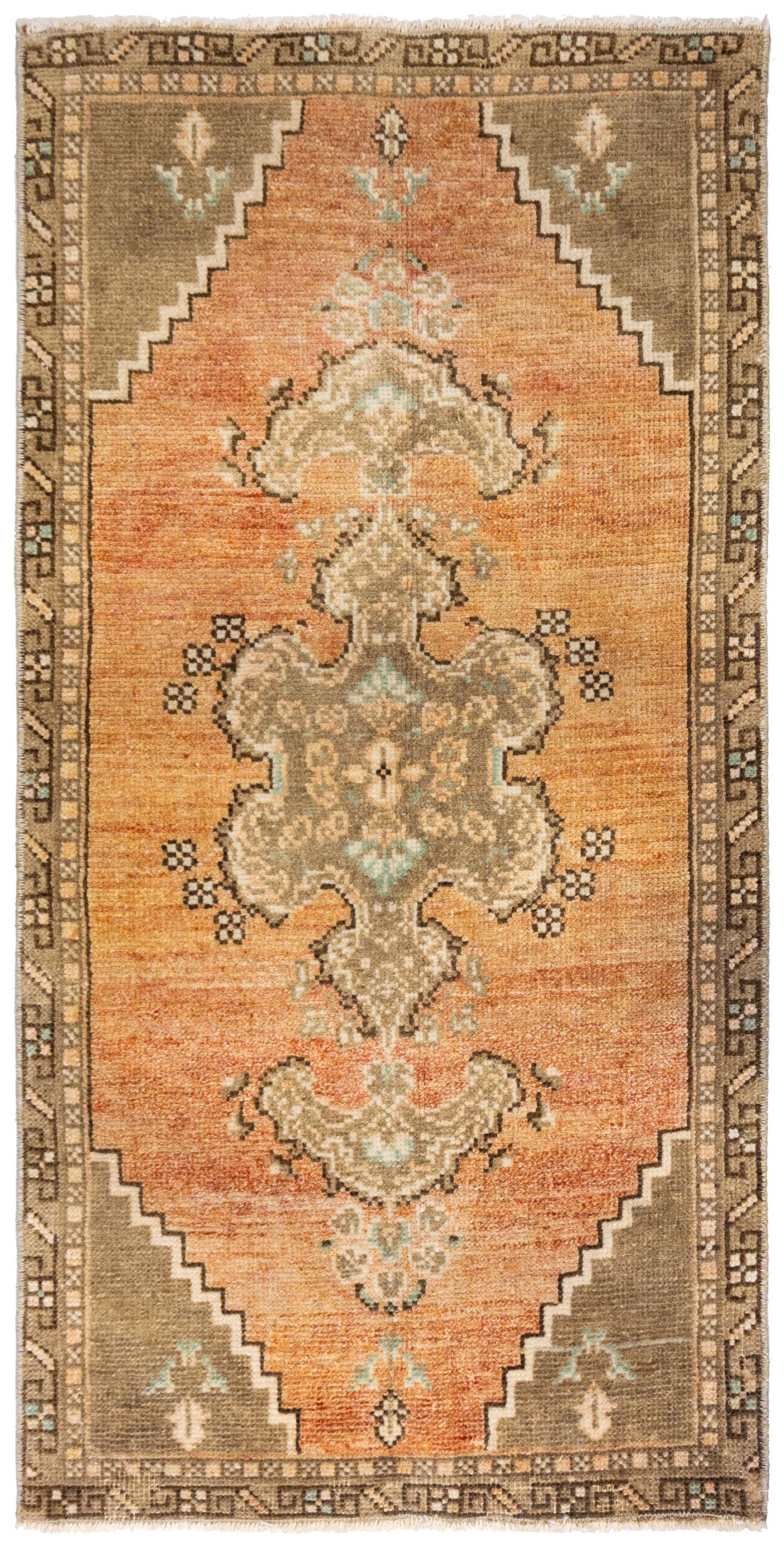 Vintage Yastik Handwoven Tribal Rug