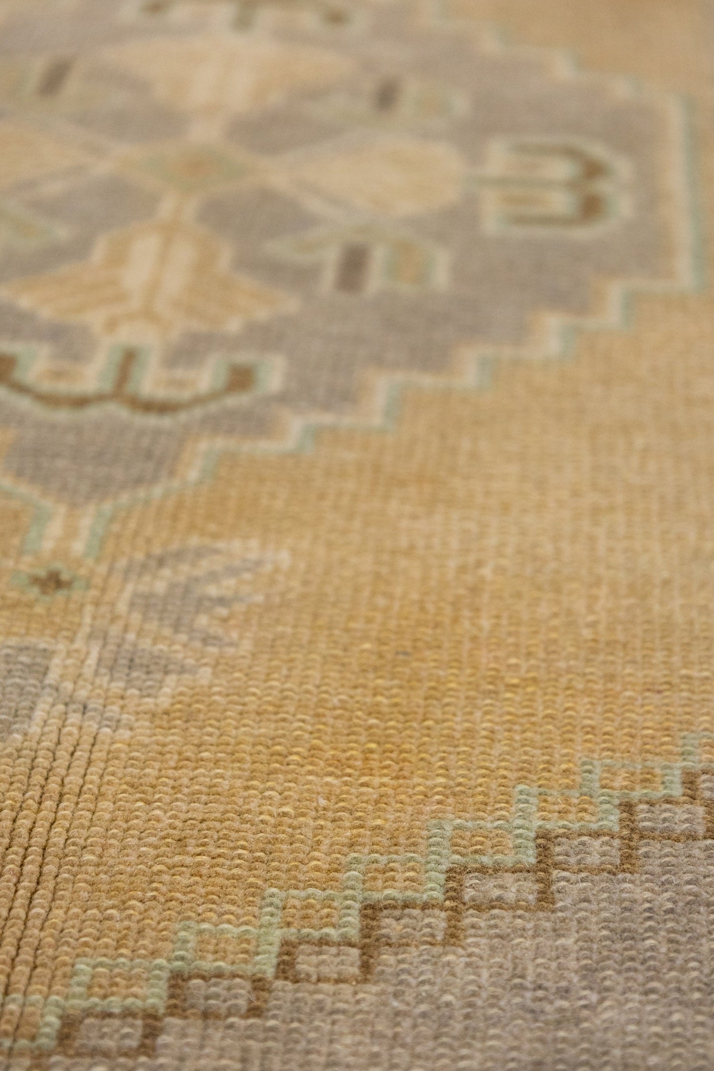 Vintage Yastik Handwoven Tribal Rug, J87269