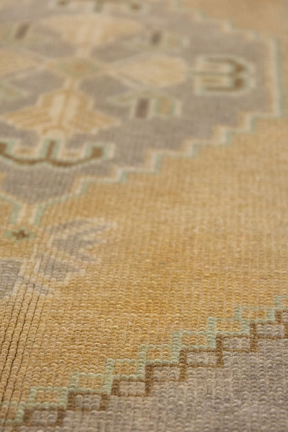 Vintage Yastik Handwoven Tribal Rug, J87269