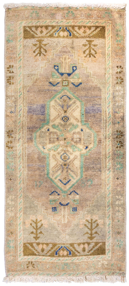 Vintage Yastik Handwoven Tribal Rug