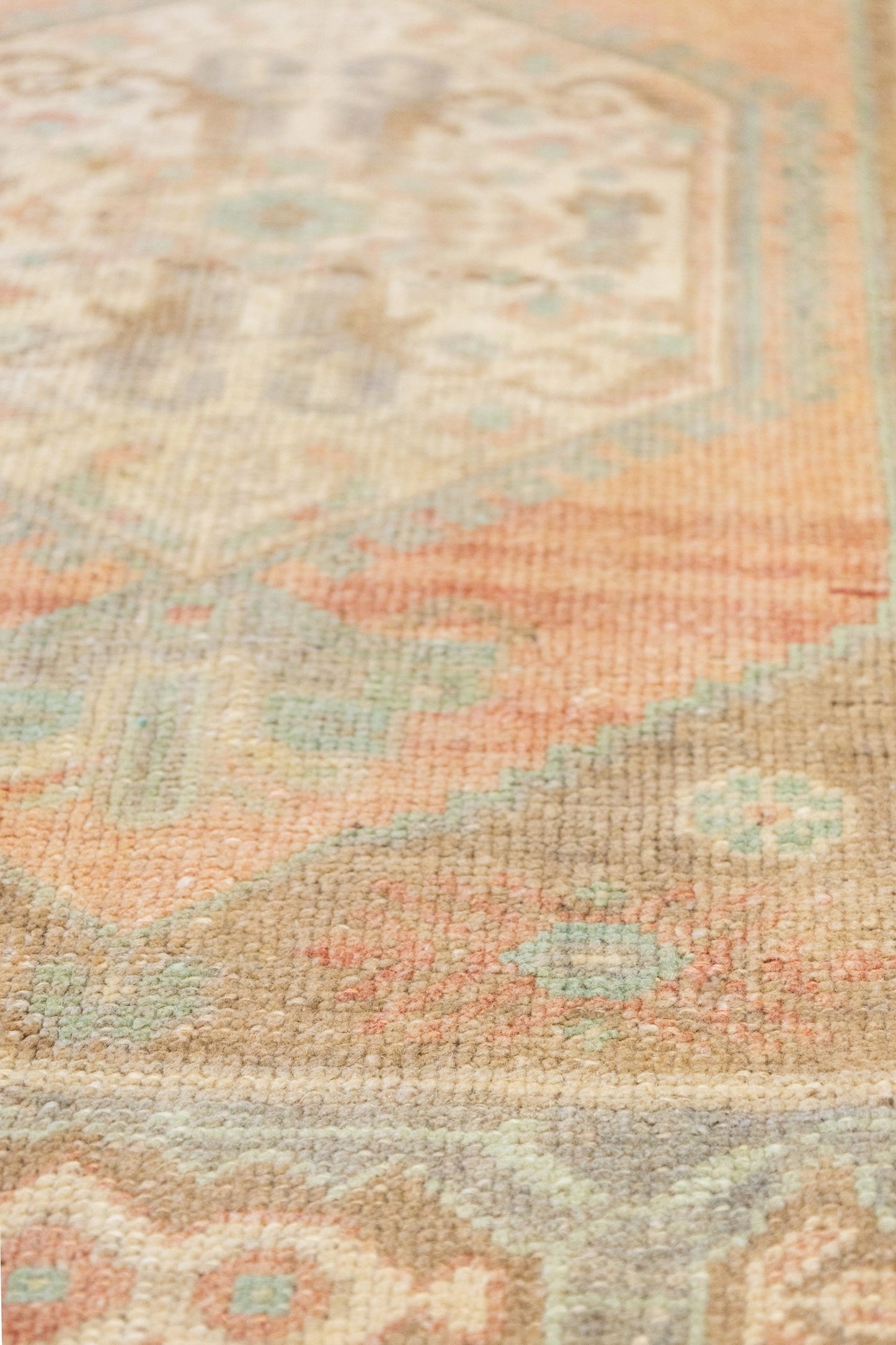 Vintage Yastik Handwoven Tribal Rug, J87274