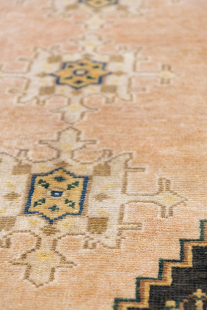 Vintage Yastik Handwoven Tribal Rug, J87276