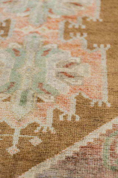 Vintage Yastik Handwoven Tribal Rug, J87277
