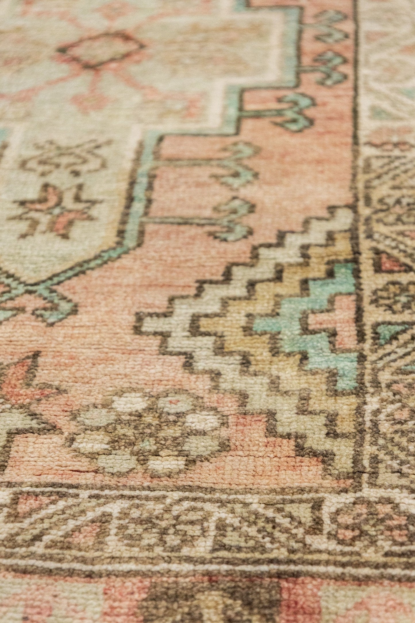 Vintage Yastik Handwoven Tribal Rug, J88039