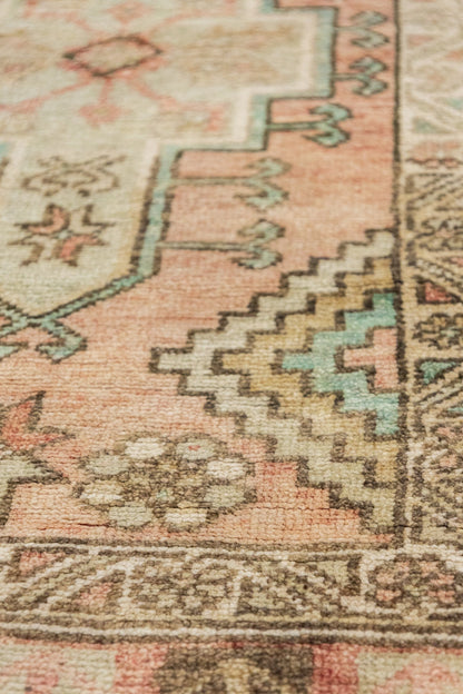 Vintage Yastik Handwoven Tribal Rug, J88039
