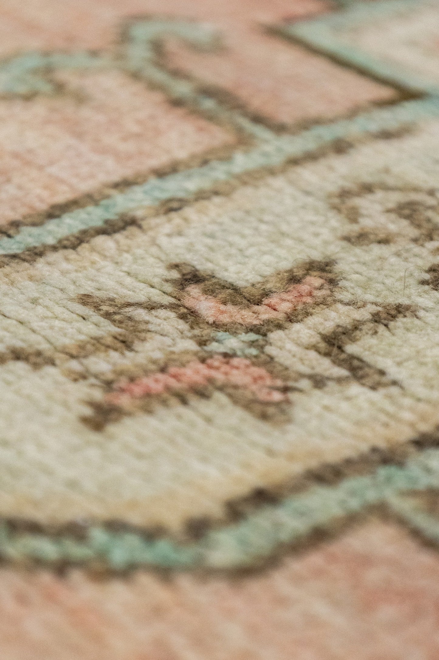 Vintage Yastik Handwoven Tribal Rug, J88039