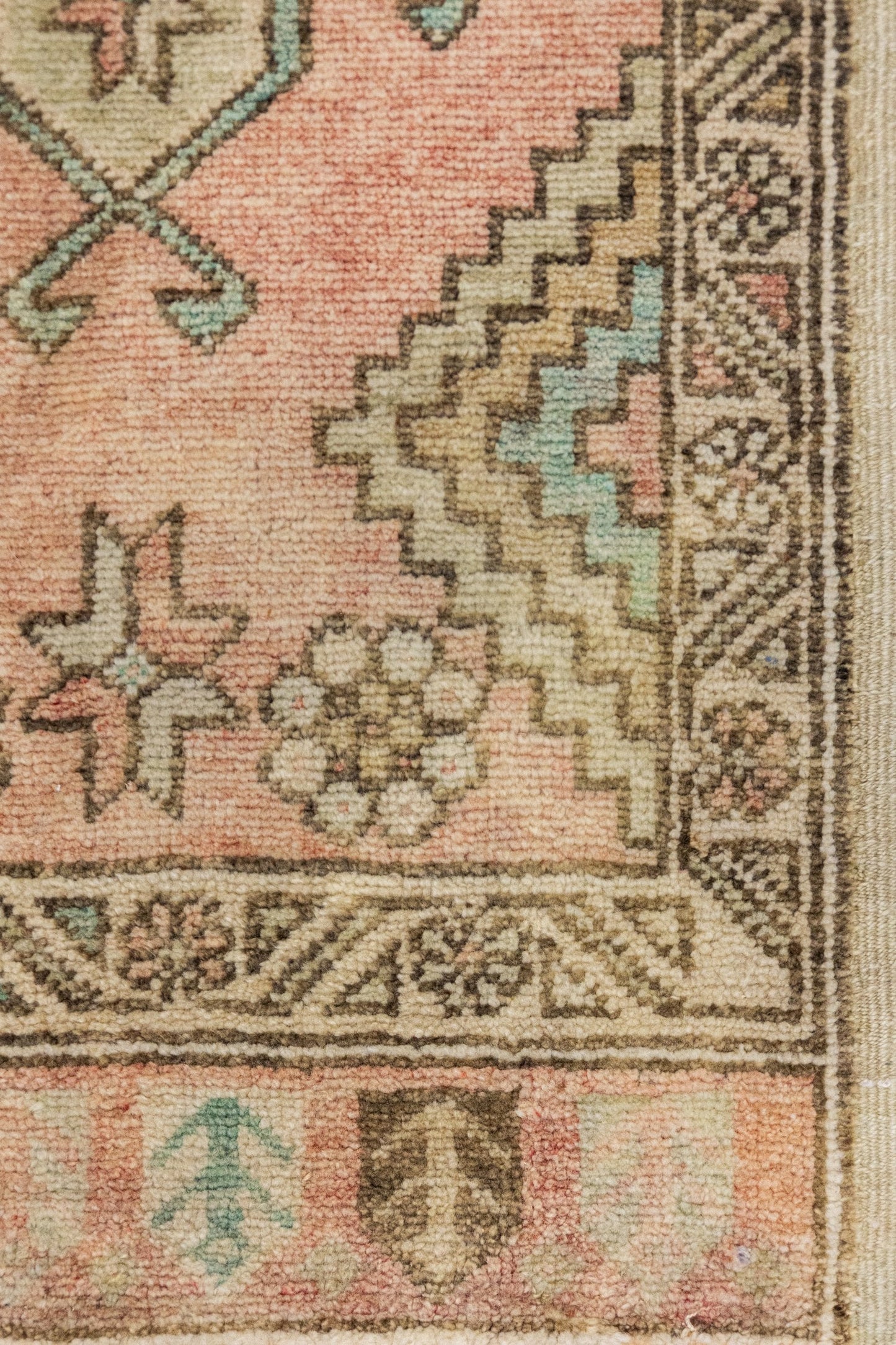 Vintage Yastik Handwoven Tribal Rug, J88039