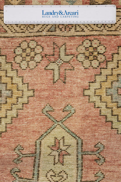 Vintage Yastik Handwoven Tribal Rug, J88039