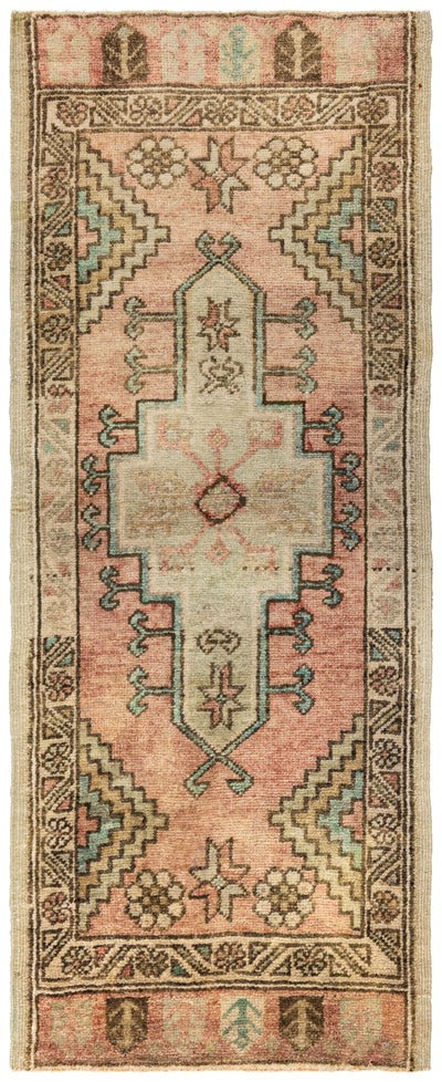 Vintage Yastik Handwoven Tribal Rug