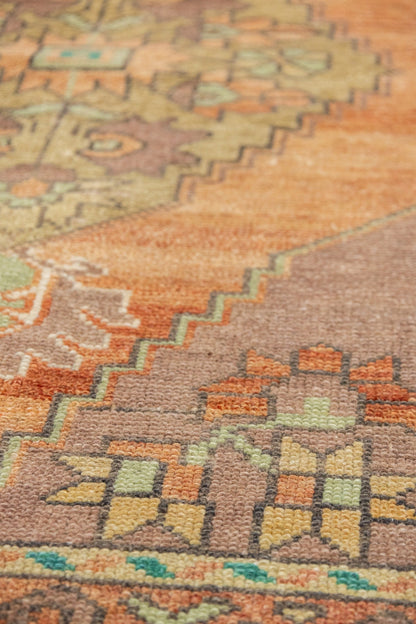 Vintage Yastik Handwoven Tribal Rug, J88045
