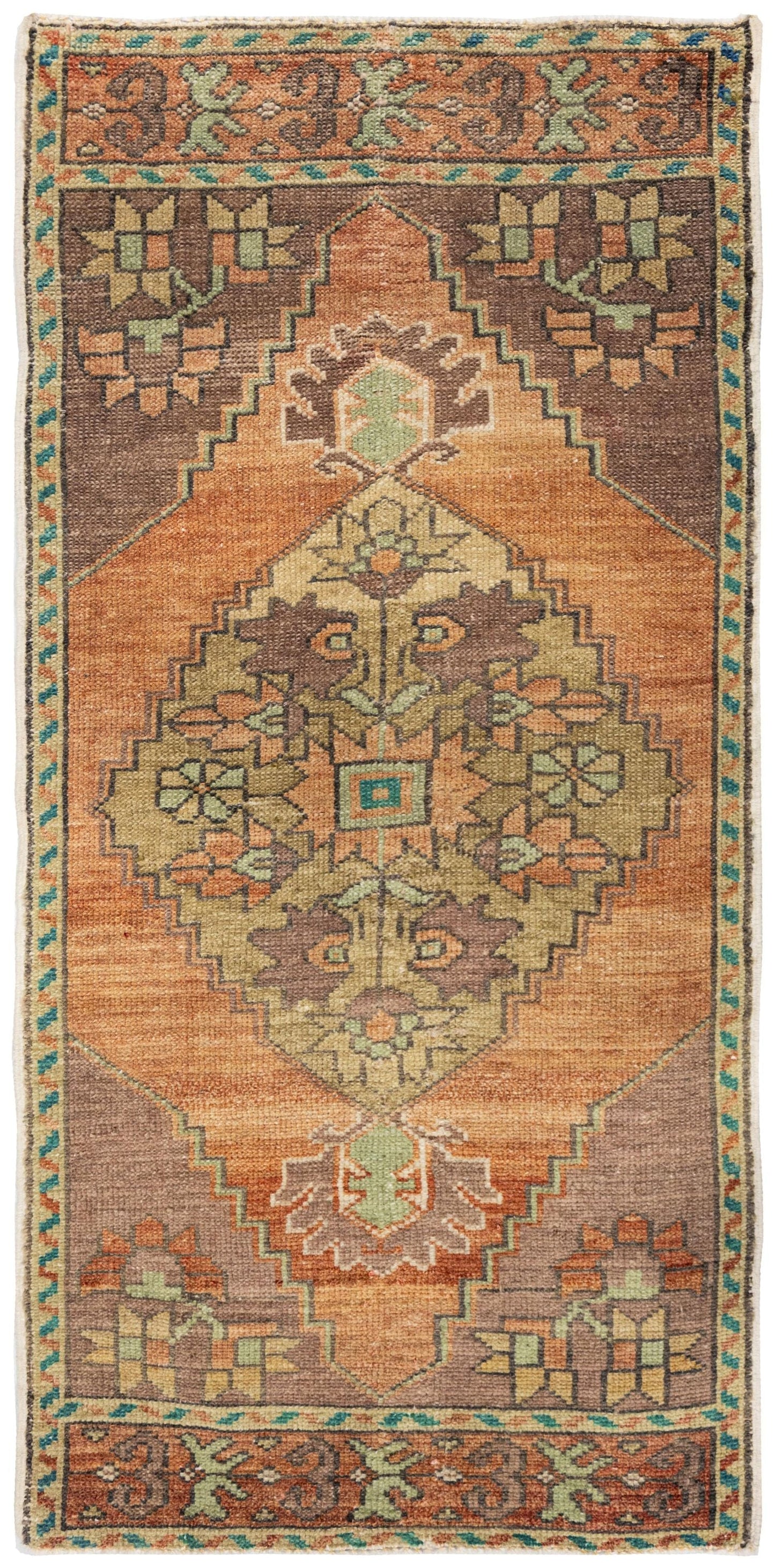 Vintage Yastik Handwoven Tribal Rug