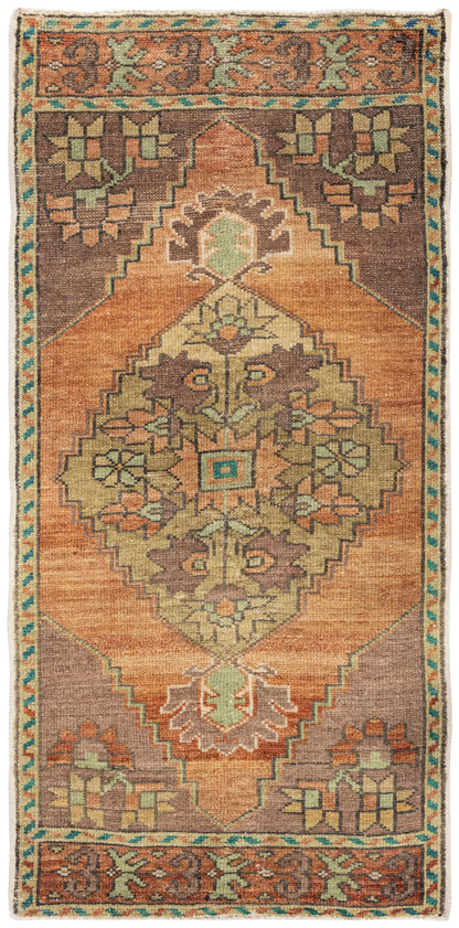 Vintage Yastik Handwoven Tribal Rug