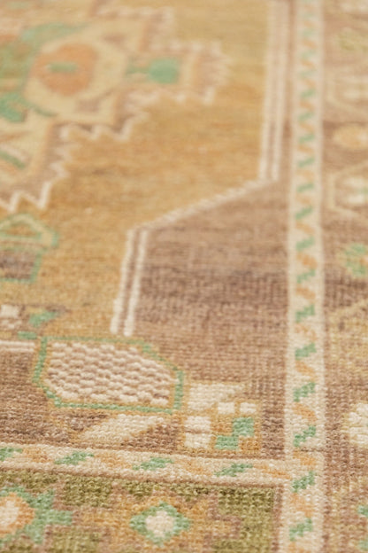 Vintage Yastik Handwoven Tribal Rug, J88046